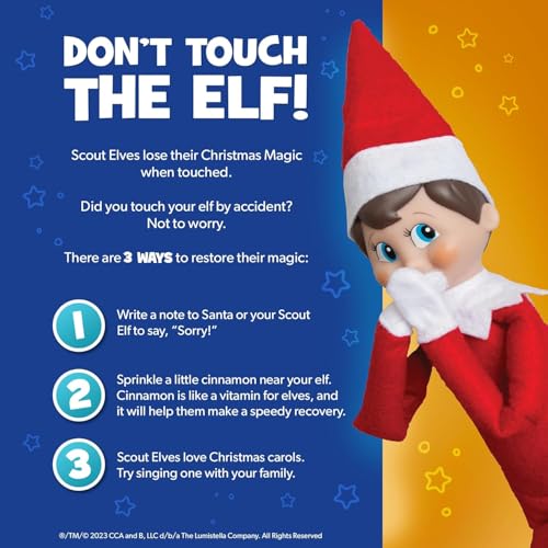 Blue-Eyed Boy Elf with Book and DVD Box Set M695