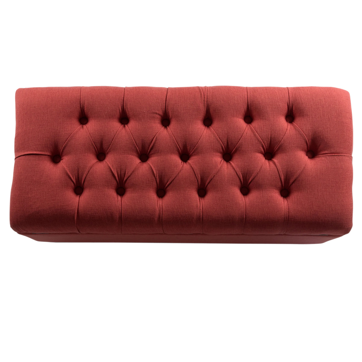Button Tufted Storage Bench U670343
