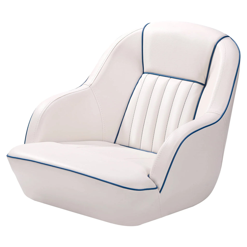 White Navy Blue Boat Seat V147418