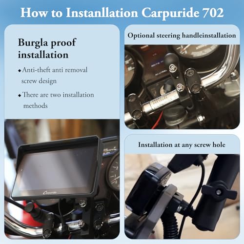 7 inch Waterproof Touchscreen Portable GPS Navigation T926