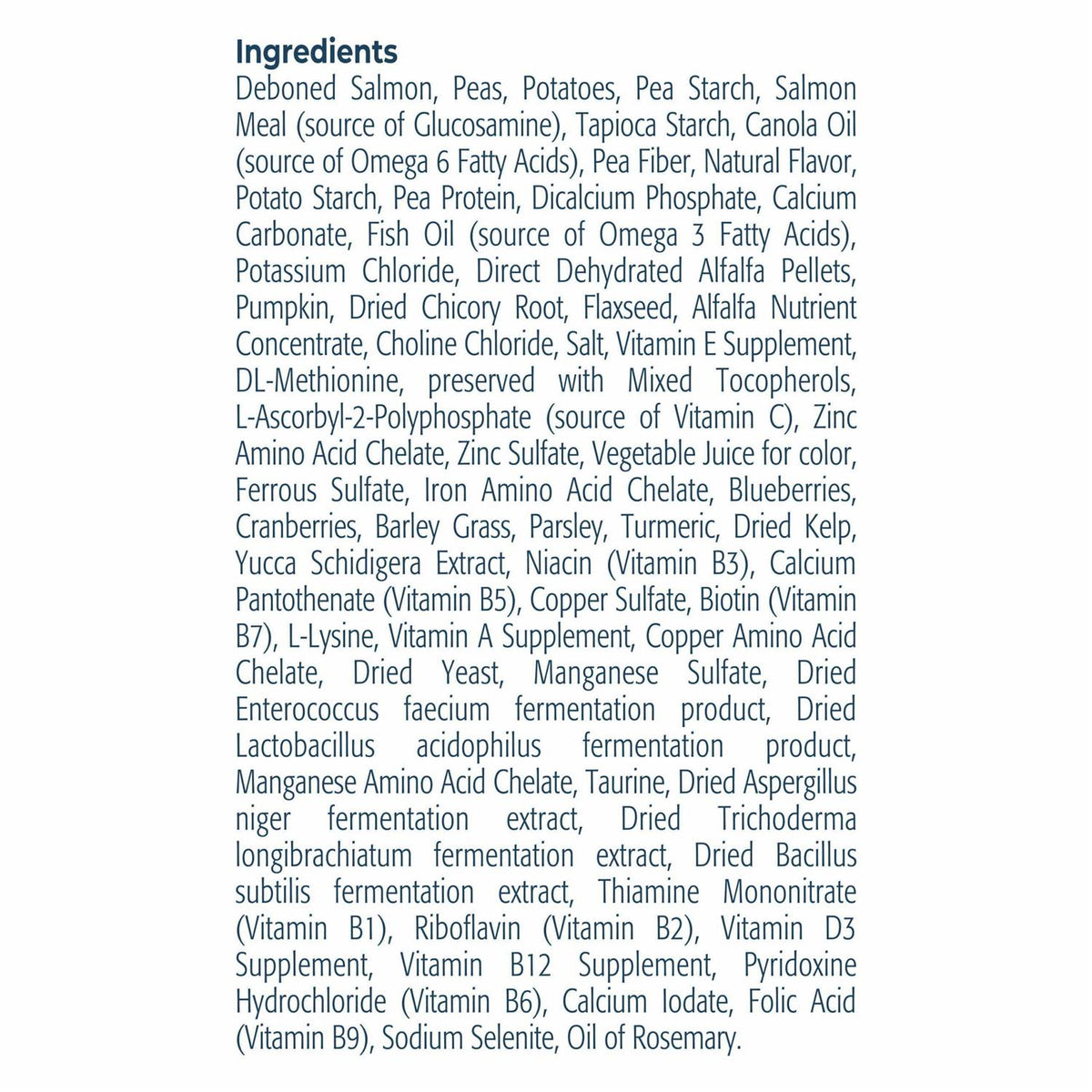 Grain-Free Salmon Dry Dog Food Q3001