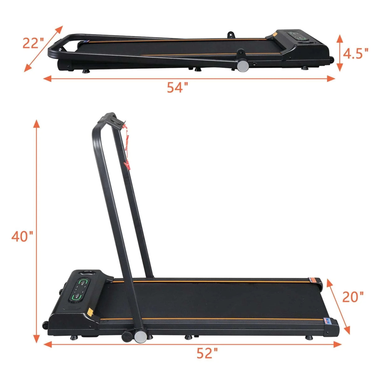 0.75 Hp Electric Treadmill T7493