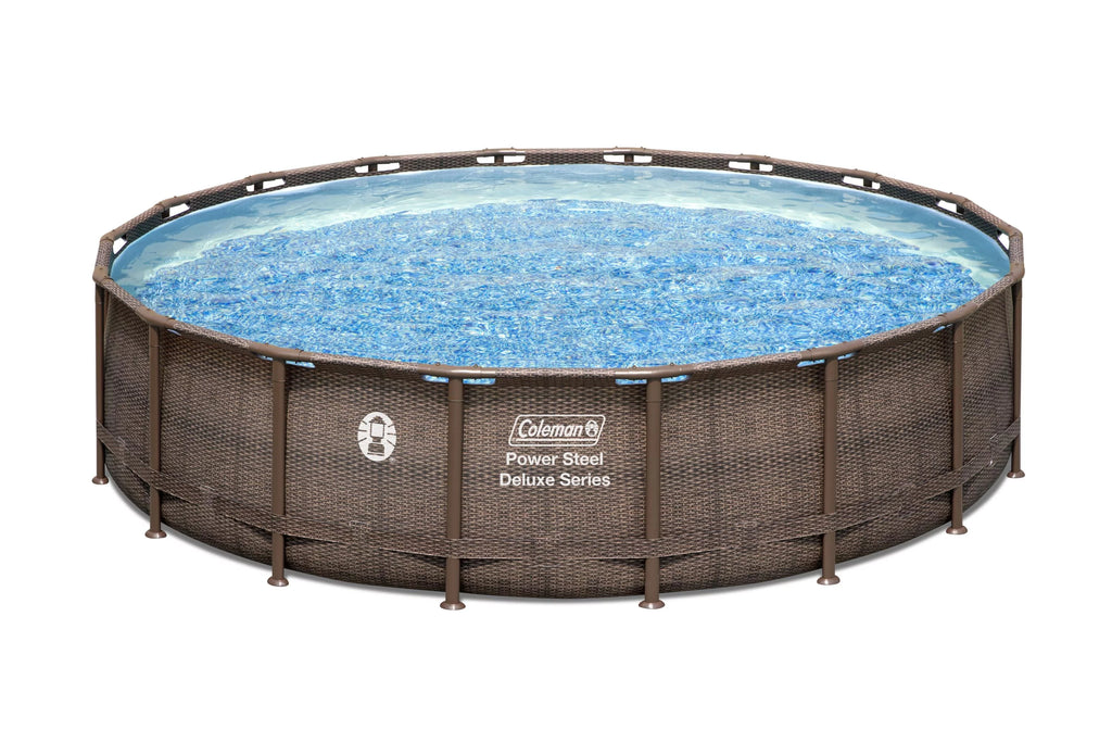 Round Metal Frame Above Ground Pool Set P6472