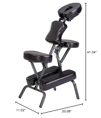 Portable Lightweight Folding Massage Chair with Carrying Bag L6866