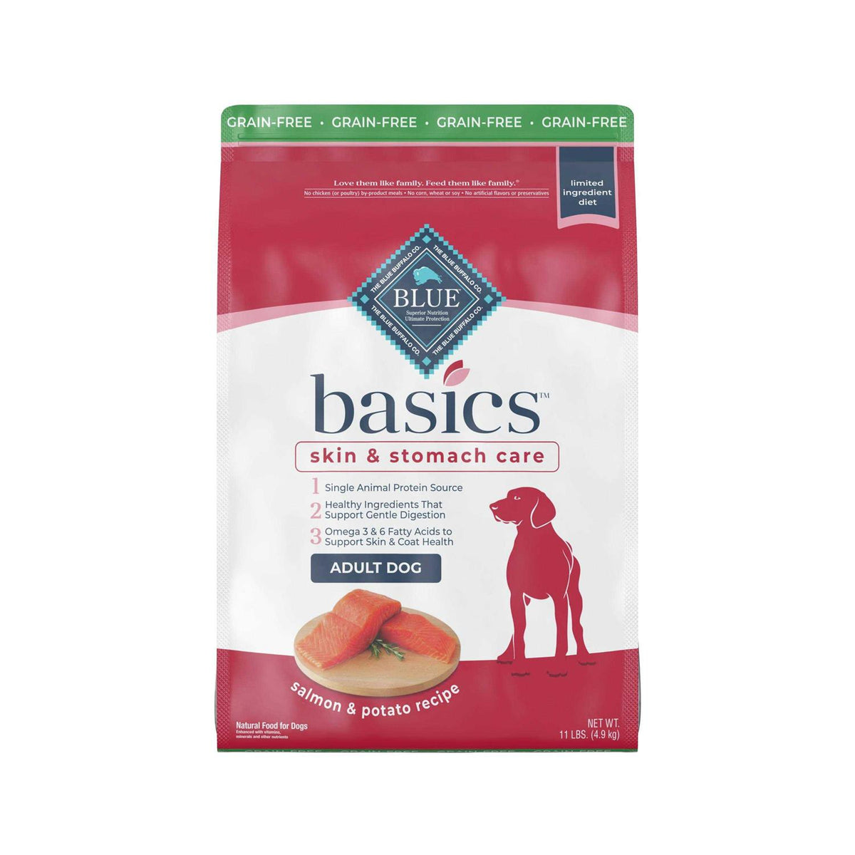 Grain-Free Salmon Dry Dog Food Q3001