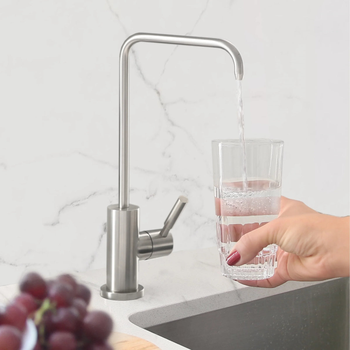 Single Handle Cold Water Tap Stainless Steel L38915