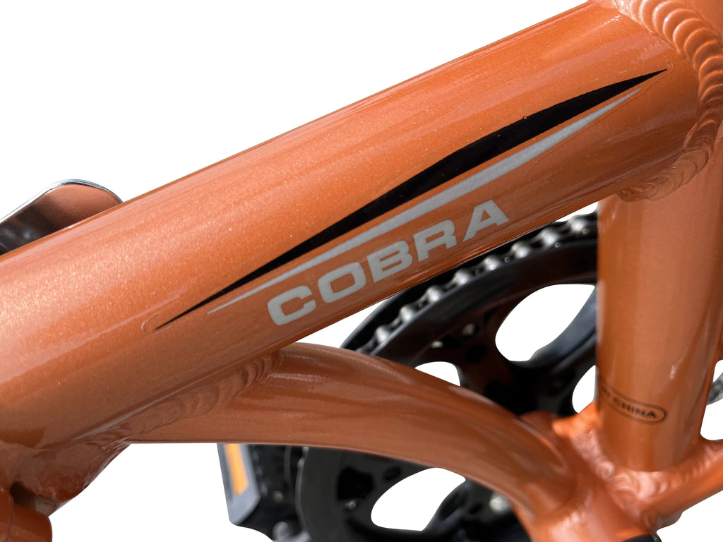 Copper Single-Speed Folding Bike Y93985