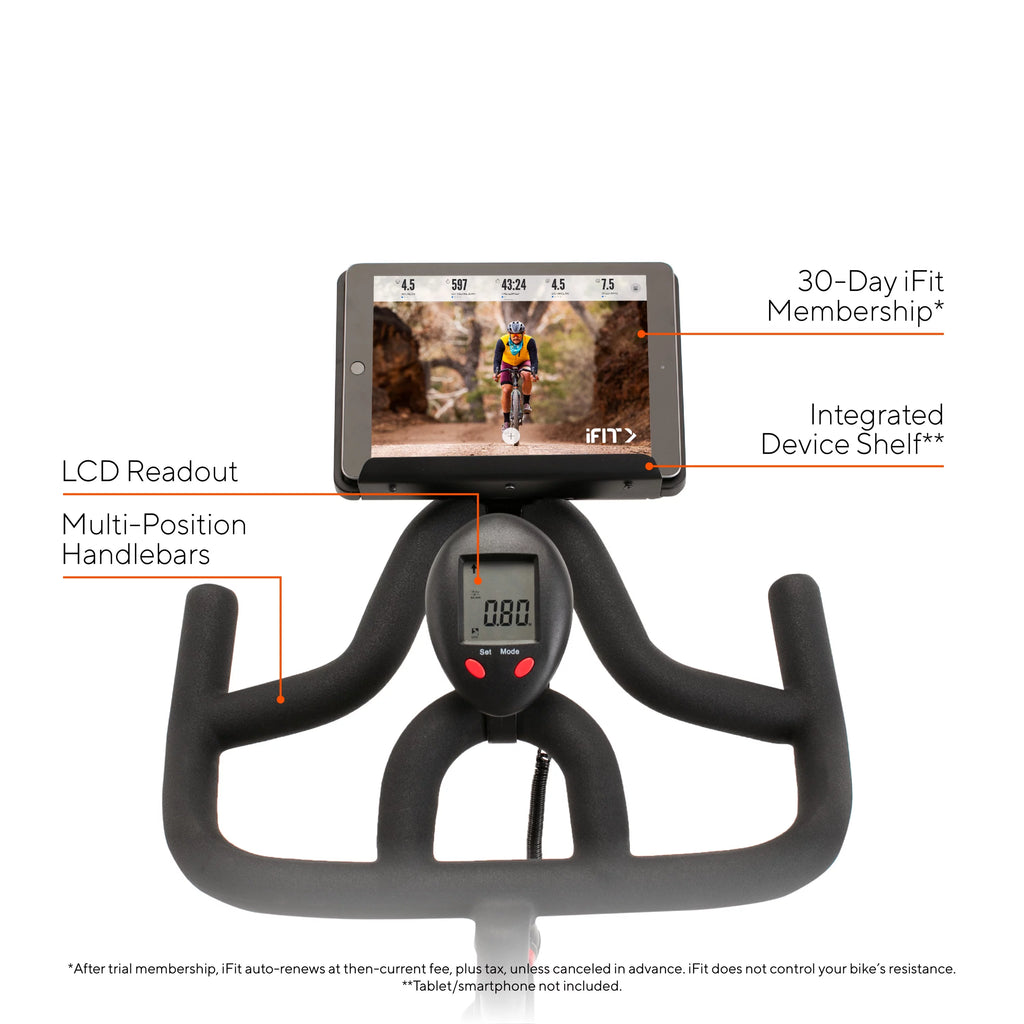 Indoor Cycle with Interchangeable Racing Seat E14411