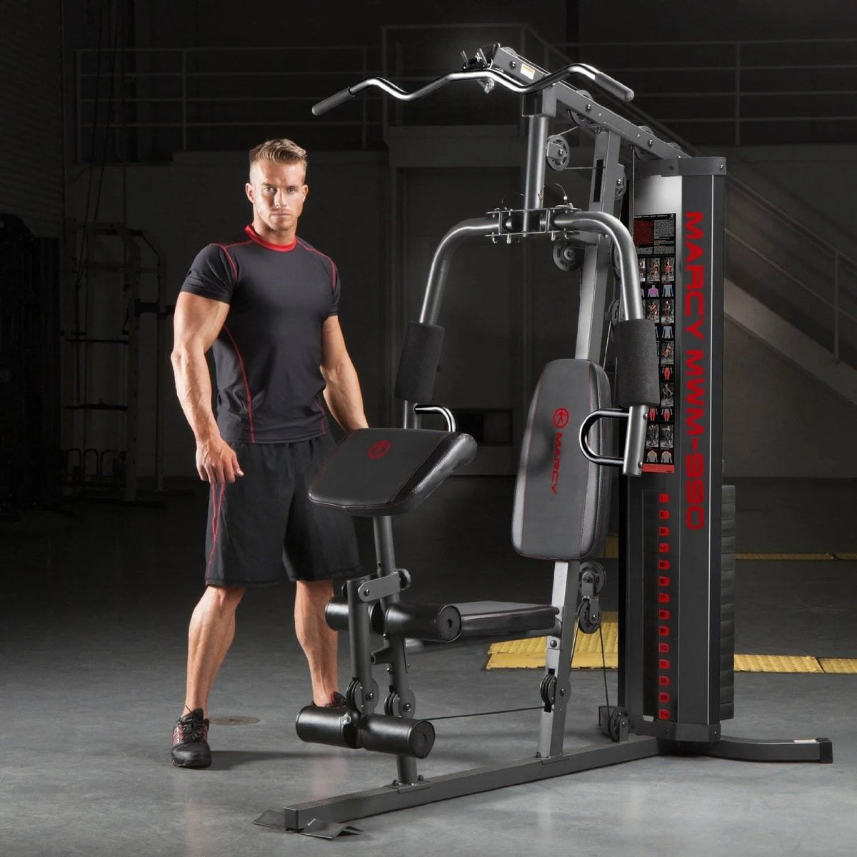 150lb Stack Home Gym Workout Machine E95295
