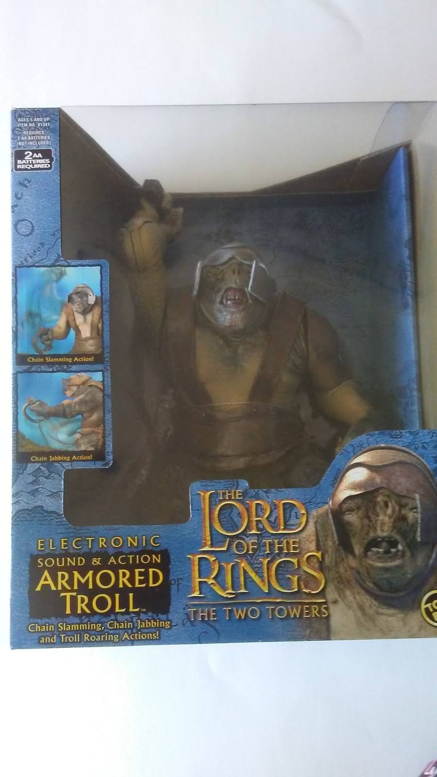 Electronic Sound & Action Armored Troll Toy T2398