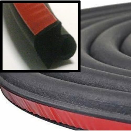 Tubular Door Seal with Adhesive Backing 50 FT B959507