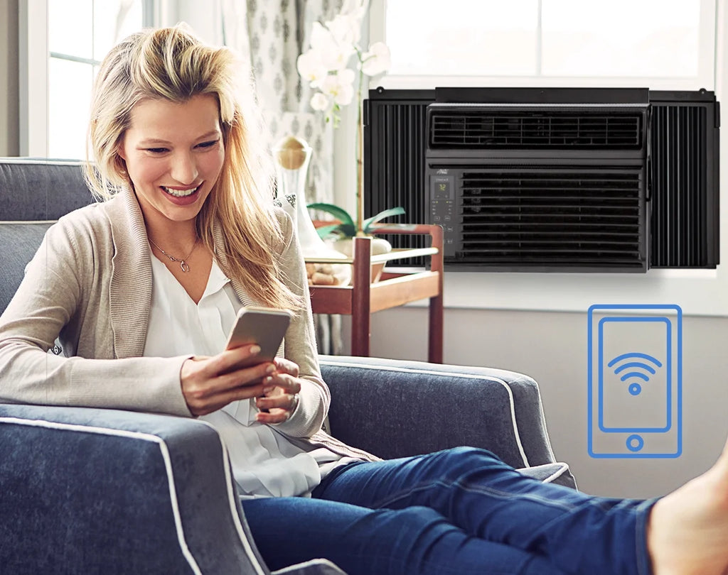 8,000 BTU Smart Window Air Conditioner K8919
