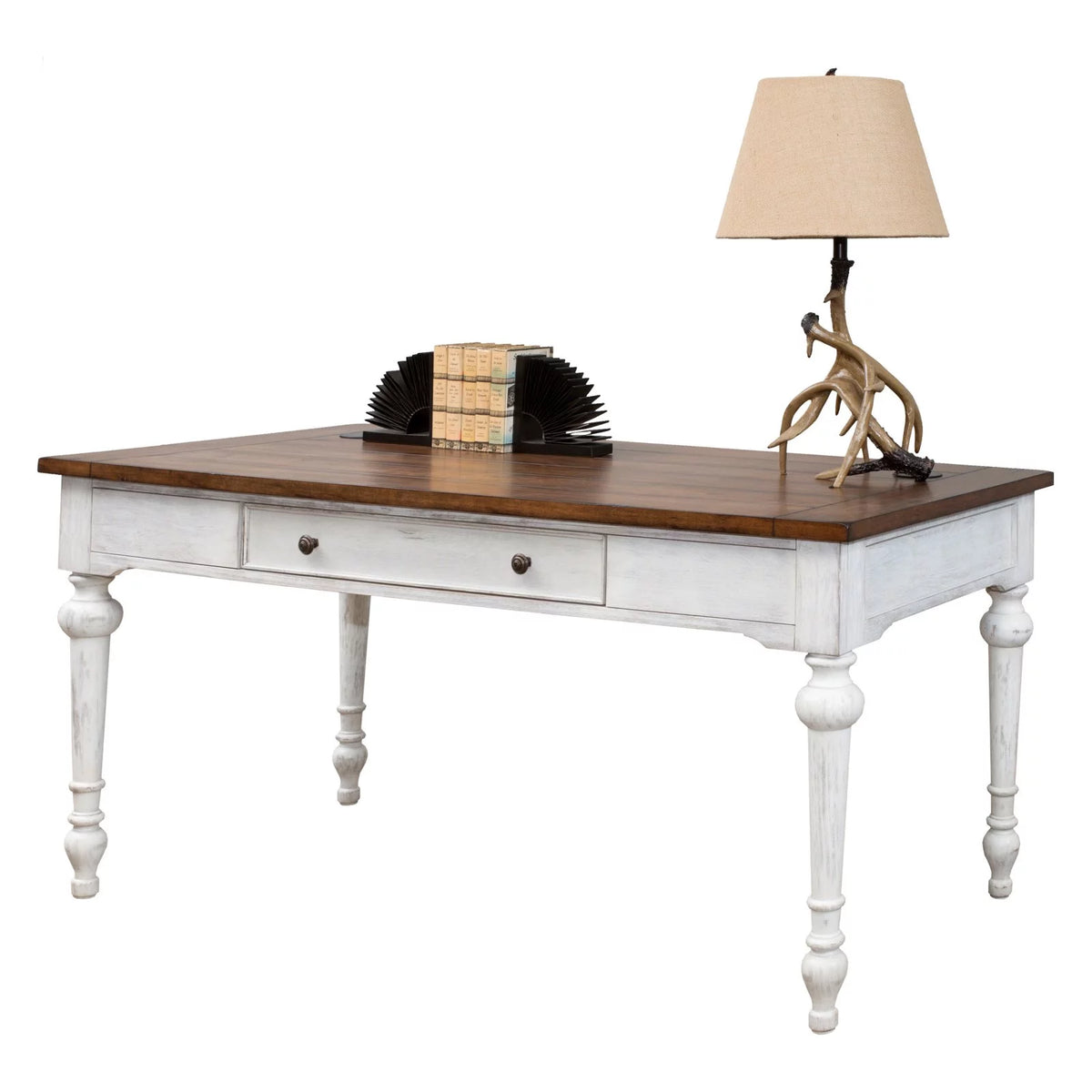 Rustic Wood Writing Table Desk W109442