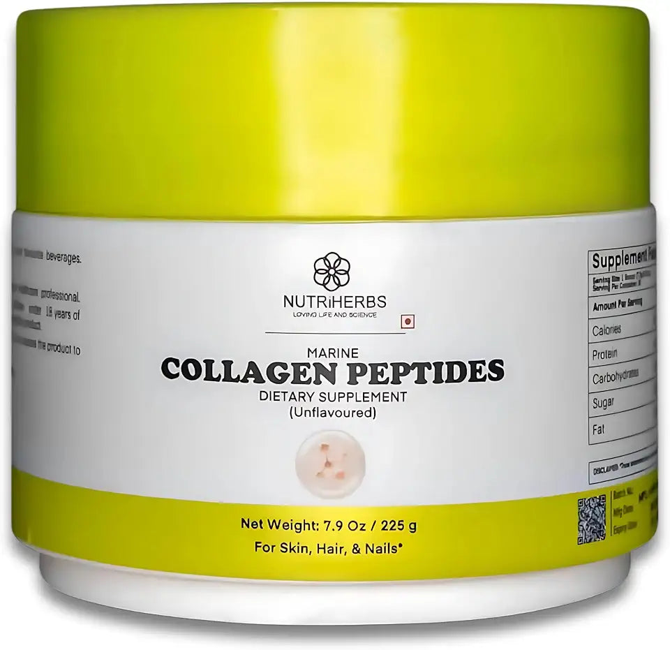 Hydrolyzed Marine Collagen Peptides Powder 225g Dietary Supplement J58674